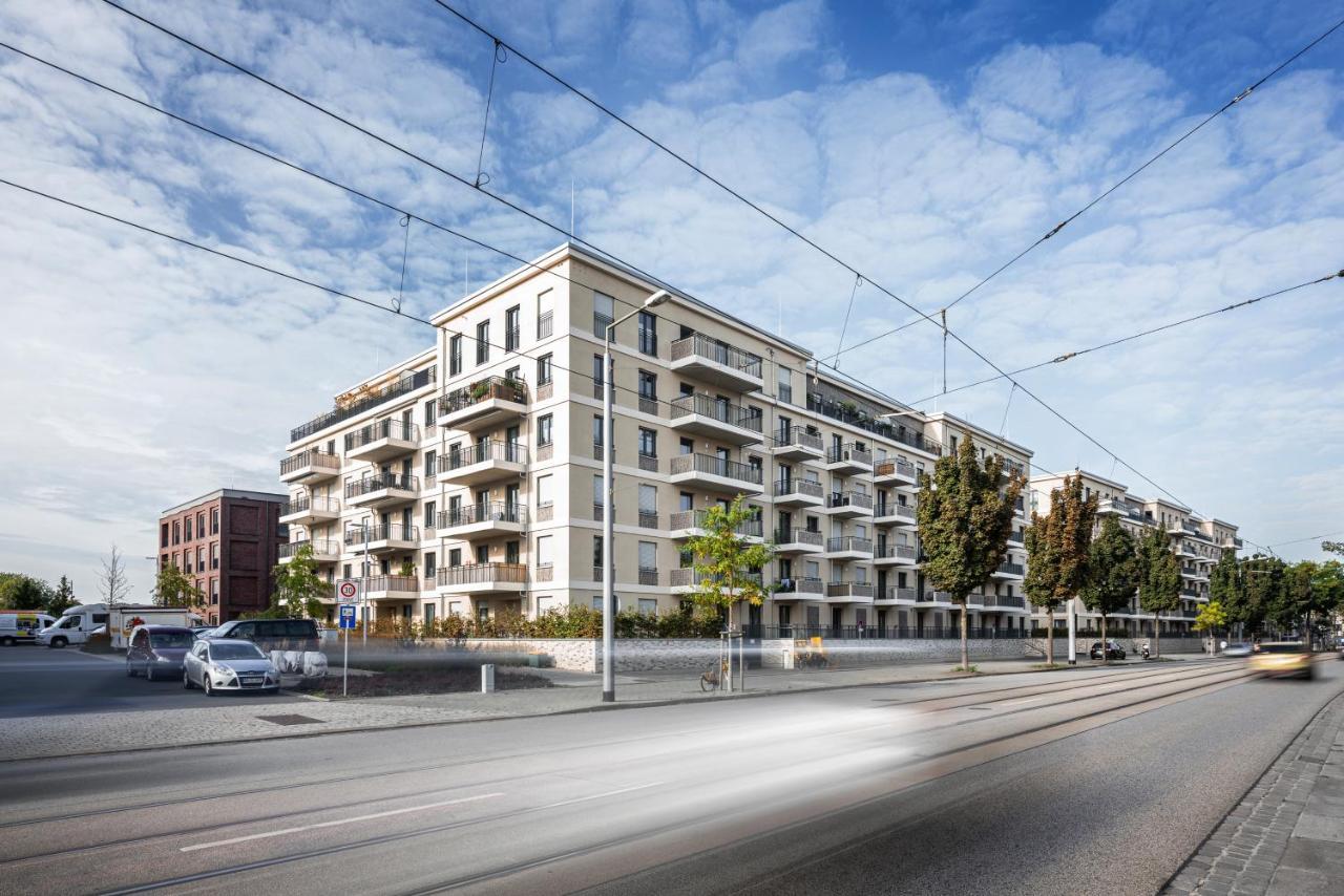 Nk Apartments - Hafencity Dresden Mit Elbblick - Modern & Zentral Exteriör bild